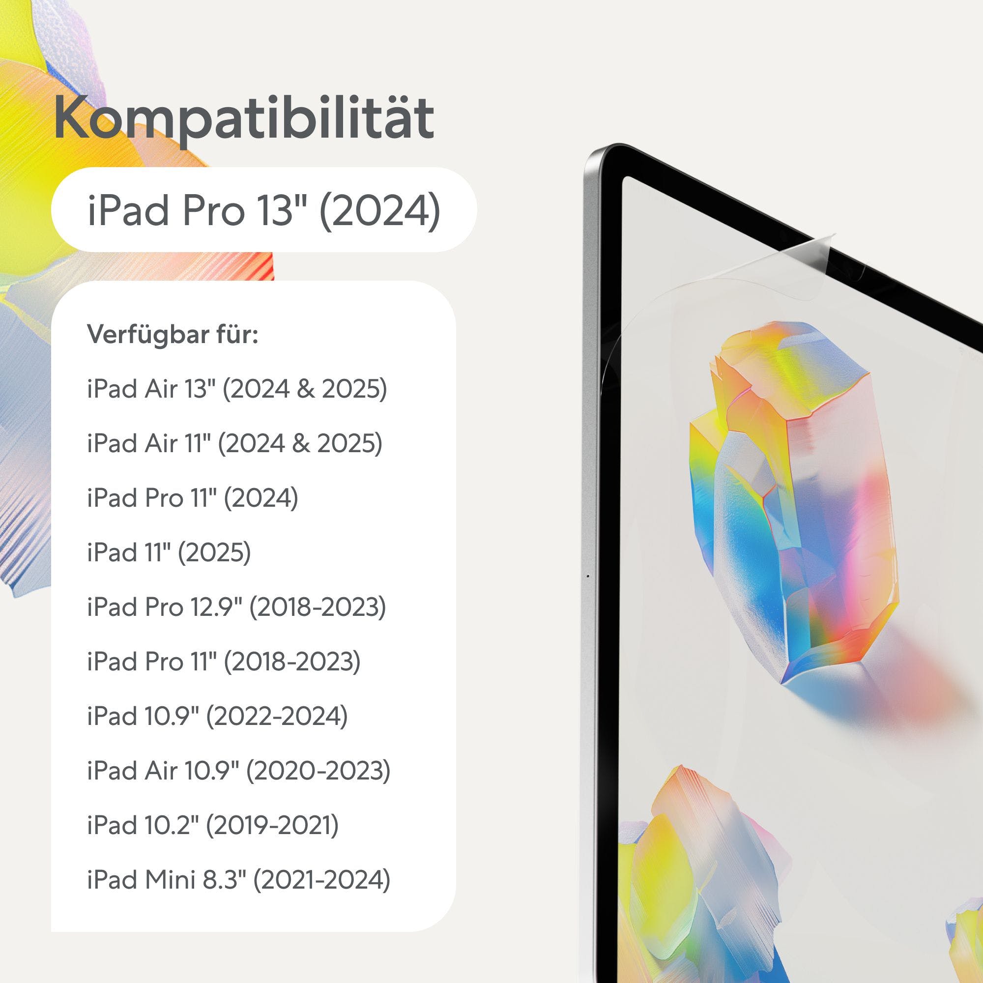 Paperlike Folie (2x) für iPad (alle Modelle) zum Schreiben und Zeichnen - Bild 14 von 14