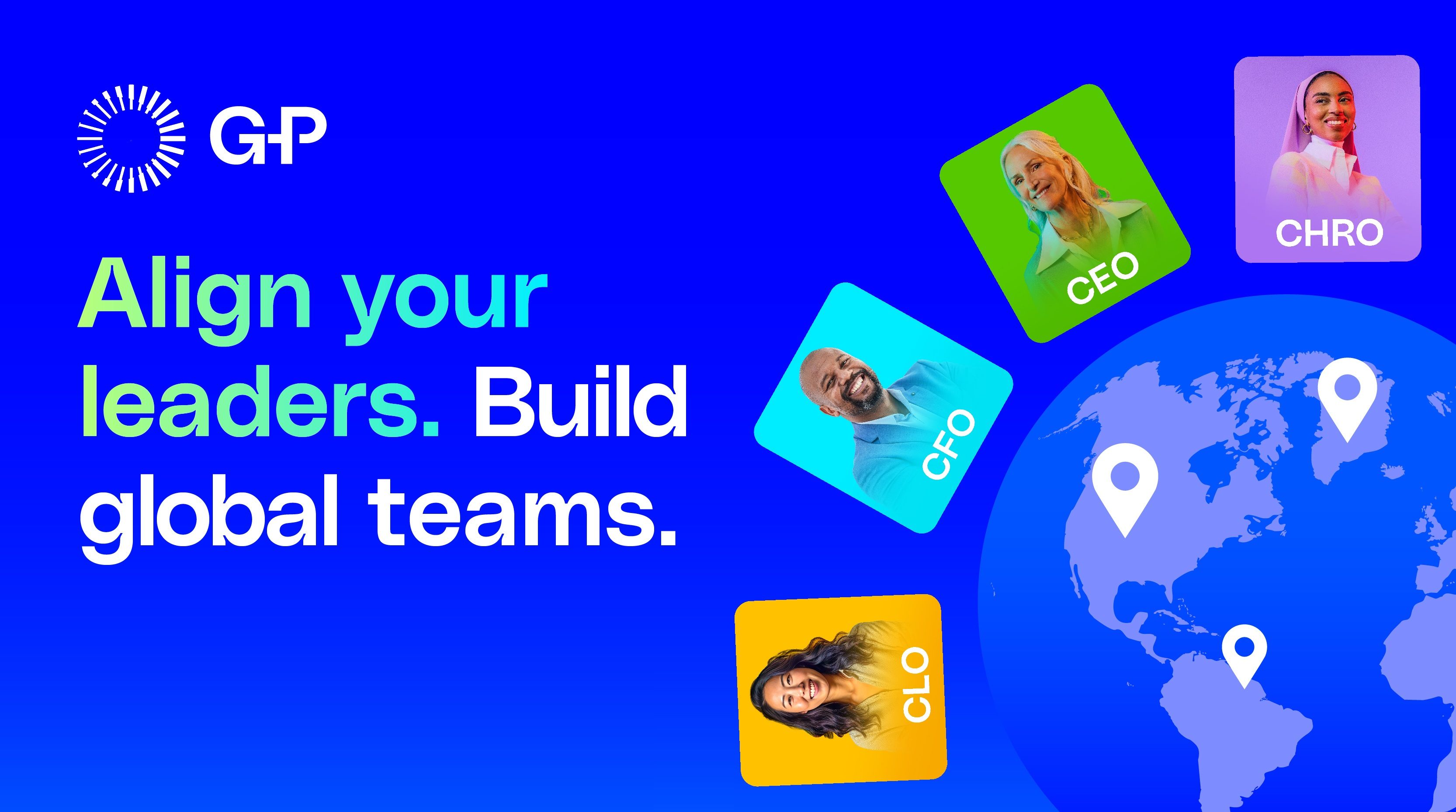 Banner that says Align your global leaders