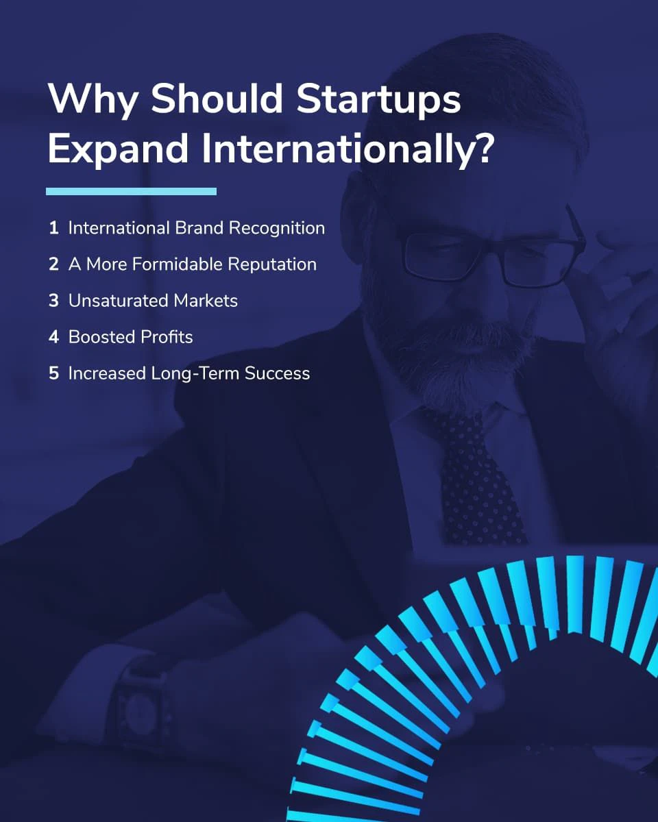 Why should startups expand internationally.