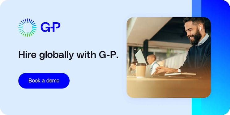 透過 G-P 進行全球僱用。預約示範