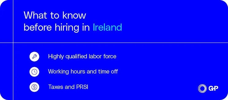 Qué debes saber antes de contratar en Irlanda