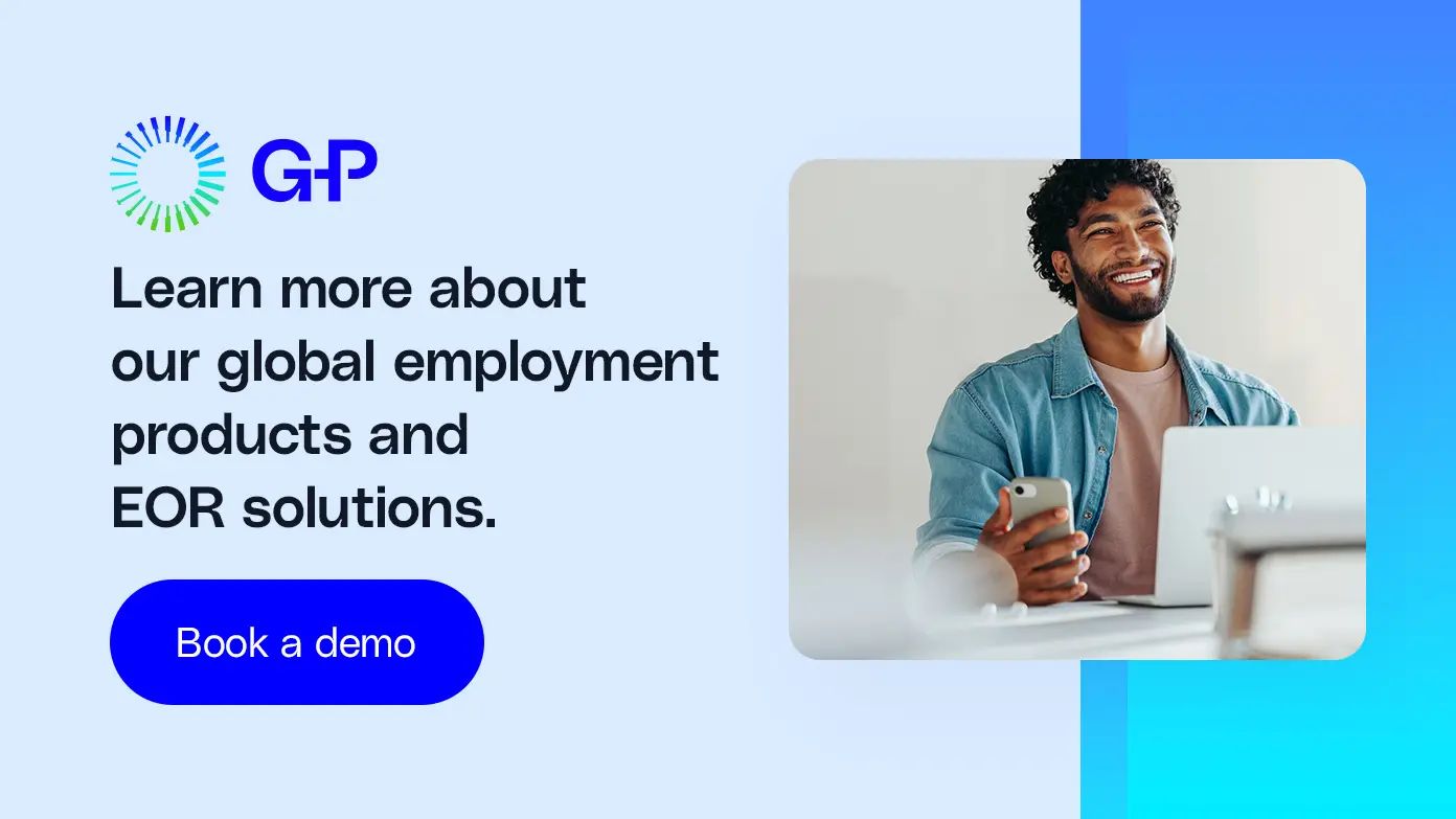 Learn more about our global employment products and EOR solutions. Book a demo