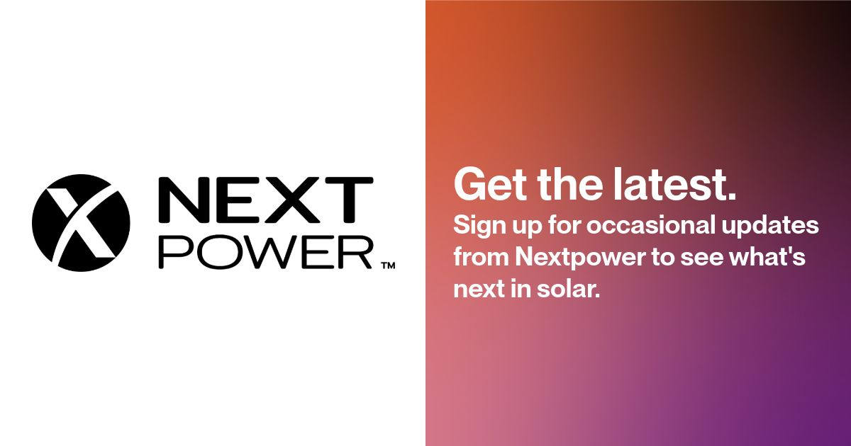 Get the Latest from Nextpower