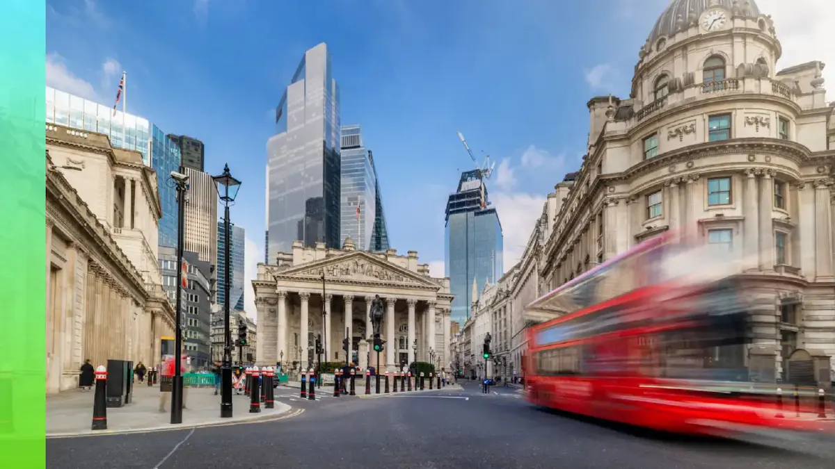 Street view of London