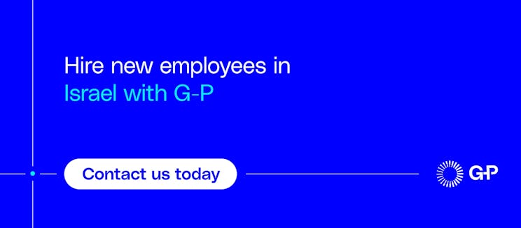 Hire new employees in Israel with G-P
