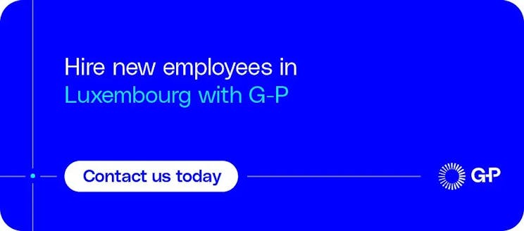 Hire new employees in  Luxembourg with G-P.
