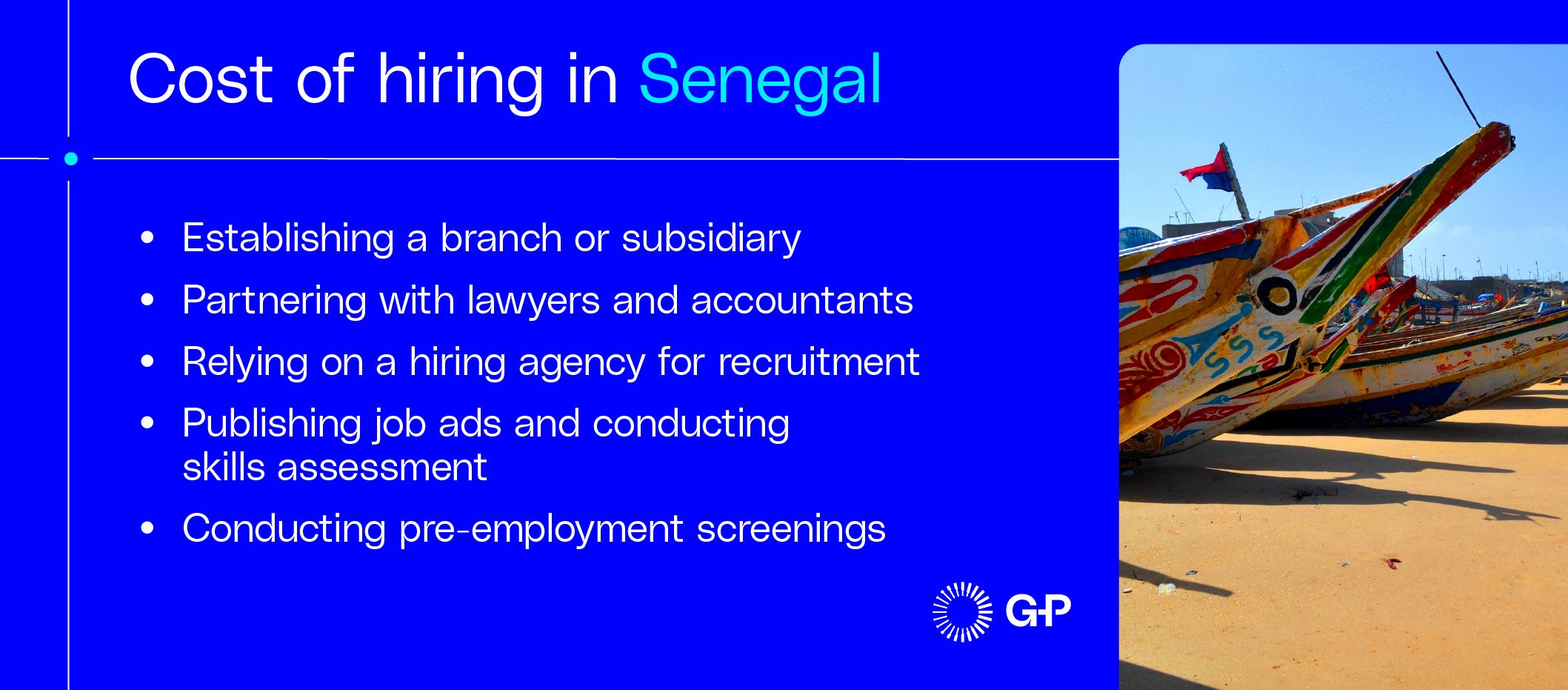 Cost of hiring in Senegal