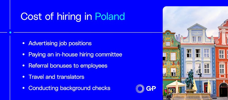 Cost of hiring in Poland