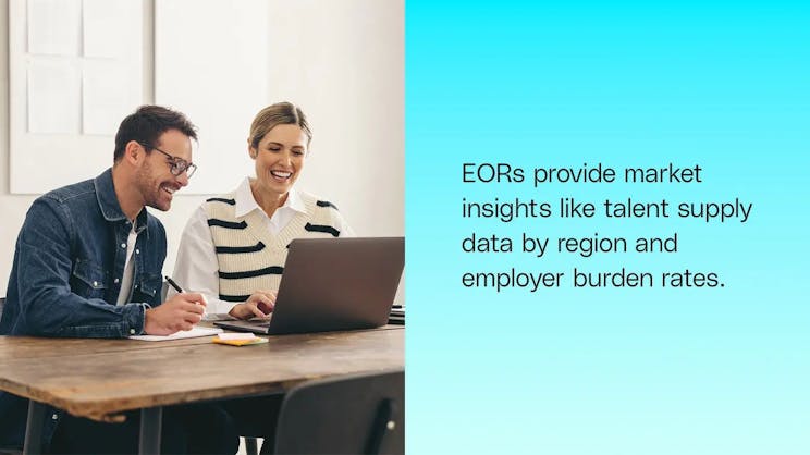 EORs provide market insights.