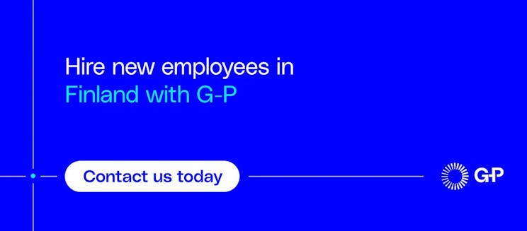Hire employees and contractors in Finland with G-P