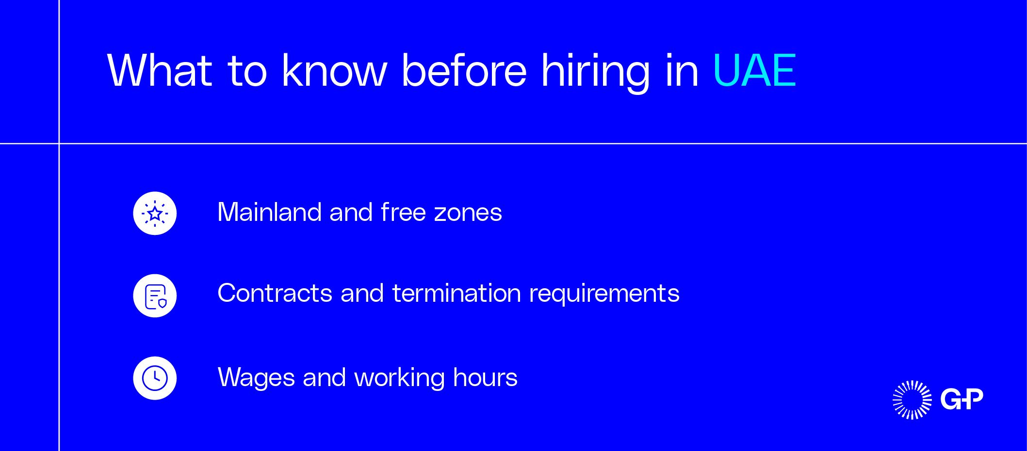 What to know before hiring in the UAE