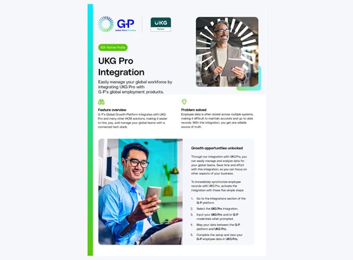 G P Ukg Pro Integration Cover