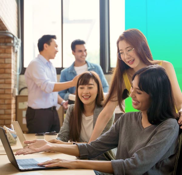 Employee Being Onboarded In Office