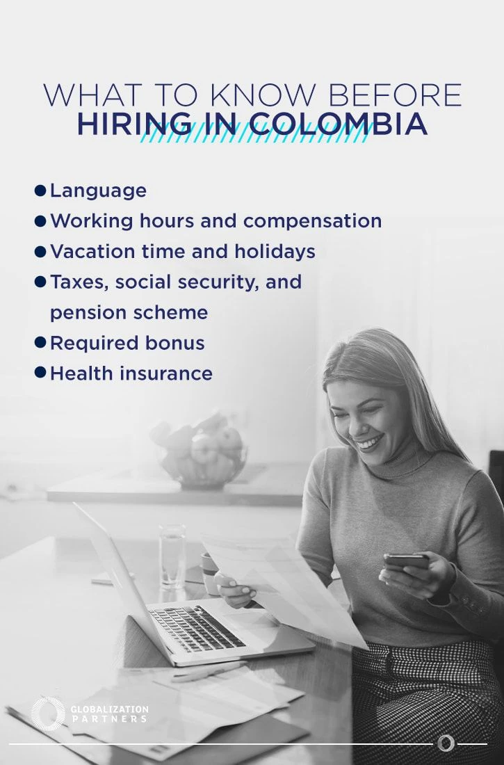 What to Know Before Hiring in Colombia graphic