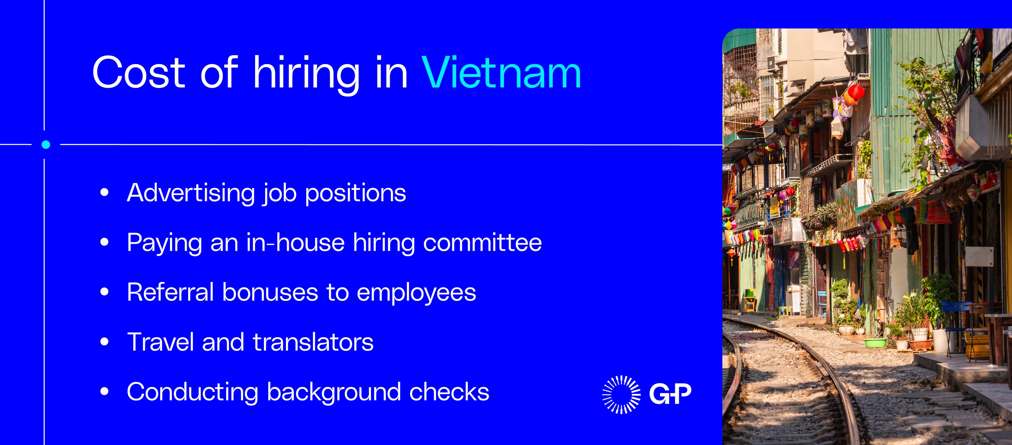 Cost of hiring in Vietnam