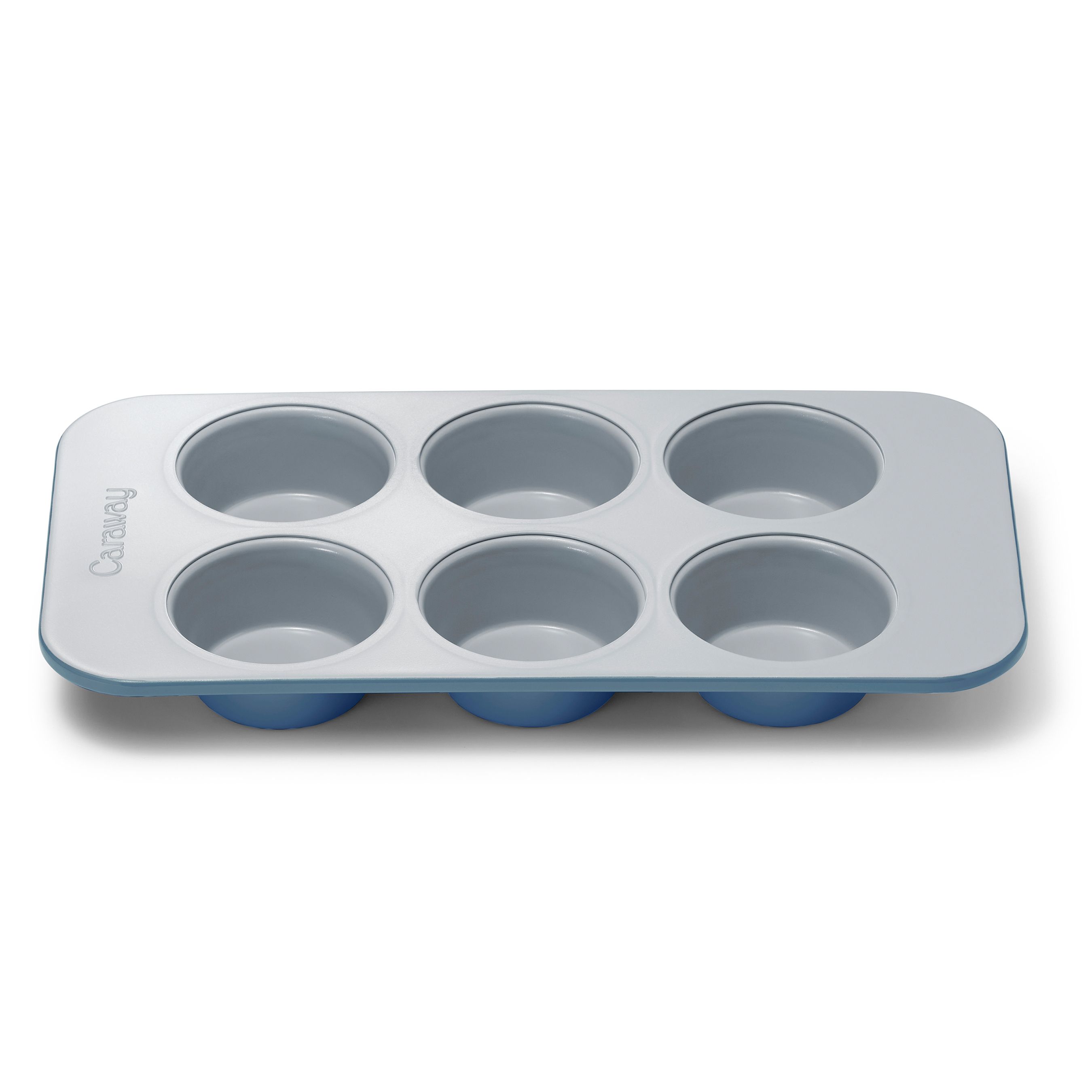 Caraway Home 6 Cup Muffin Pan Slate