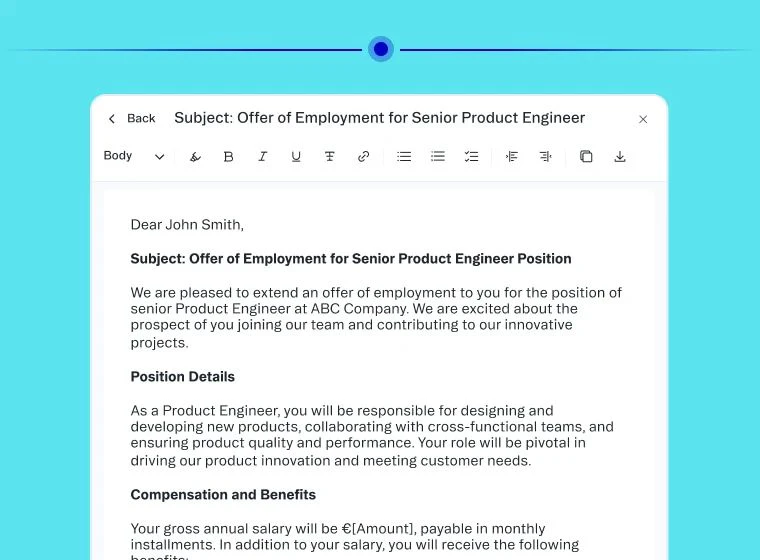 Gia Document Generation