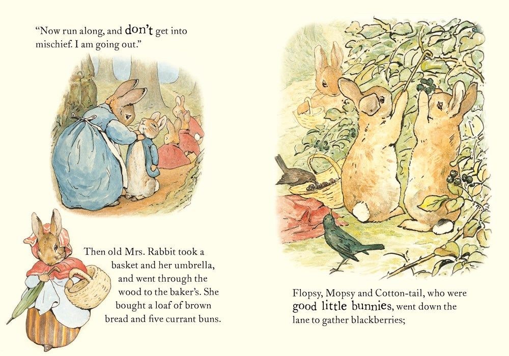 Peter Rabbit Original Tail The Tale of Peter Rabbit (original) | Big Sky Life Books