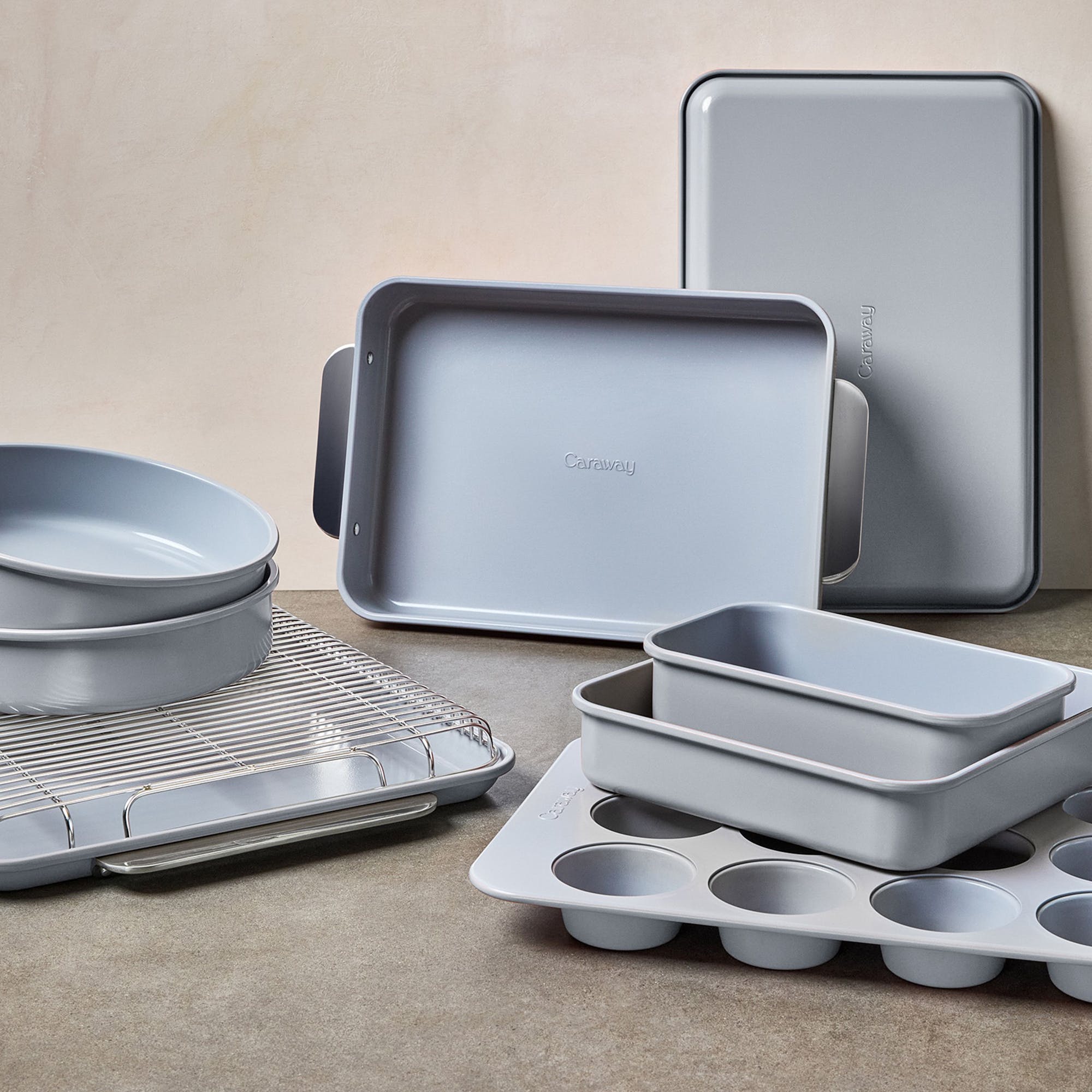 Caraway Nonstick Ceramic Bakeware Set