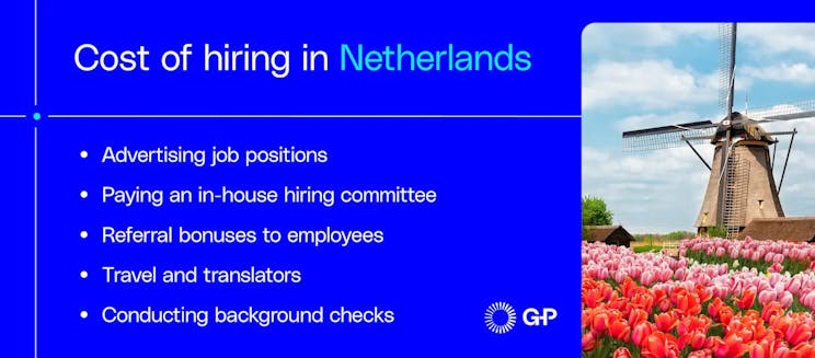 Cost of hiring in the Netherlands