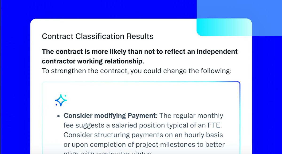 G P Contractor Contract Classification