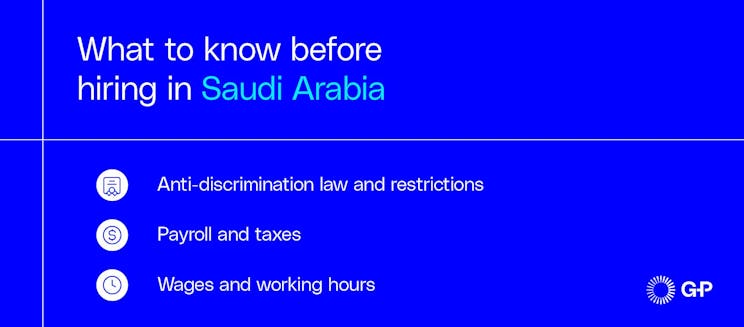 What to know before hiring in Saudi Arabia
