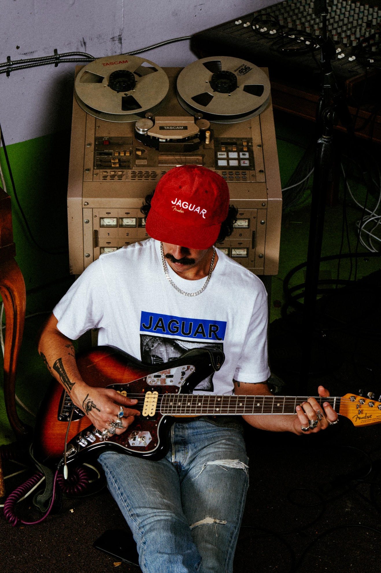 Fender Jaguar Coutour MP Snapback - Dakota Red