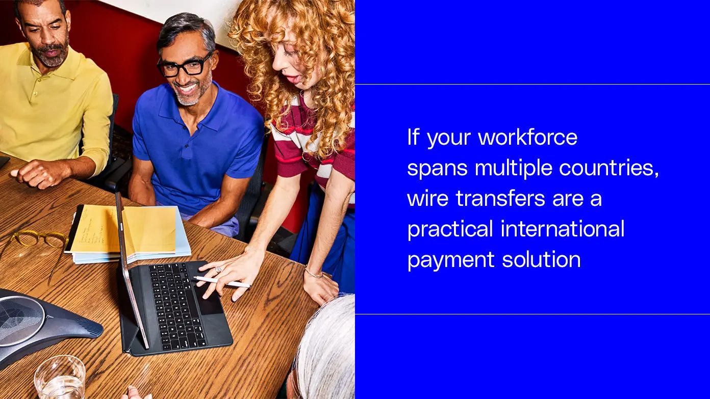 wire transfers are a practical international payment solution