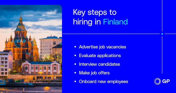 steps to hiring in Finland