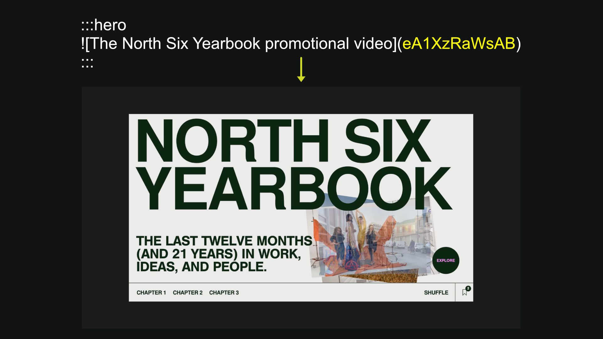 Putting video back where it belongs