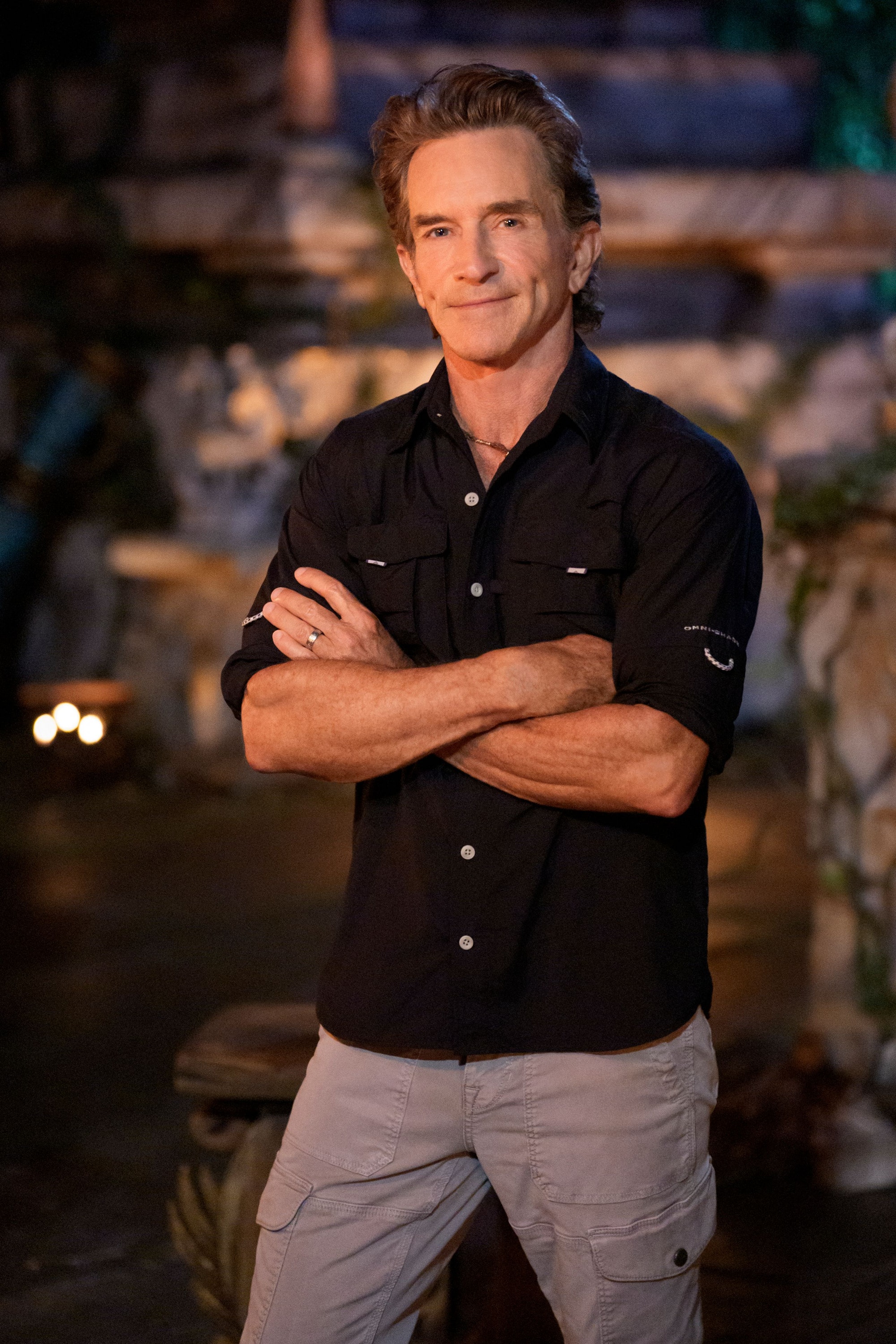 “Epic Party” – 24 returning players are abandoned on the islands of Fiji for a monumental 50th season, with the chance to win $1 million. The theme of the season, “In the Hands of the Fans,” quickly materializes as decisions from the fan vote swiftly and forcefully impact the game. Castaways reflect on how much they have changed since the last time they played the game. Then, an unforeseen injury during the first immunity challenge causes tribemates to rethink their attack strategy in order to support their team member, on the historic three-hour season premiere of SURVIVOR 50, Wednesday, Feb. 25 (8:00-11:00 PM, ET/PT) on the CBS Television Network, and streaming on Paramount+ (live and on-demand for Paramount+ Premium plan subscribers, or on-demand for Paramount+ Essential subscribers the day after the episode airs)*. Jeff Probst serves as host and executive producer. Pictured: Jeff Brobst. Photo: Robert Voets/CBS ©2025 CBS Broadcasting, Inc. All Rights Reserved.