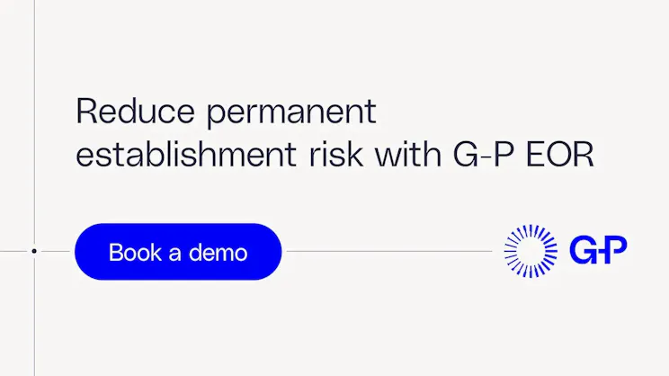 G-P 기록상 고용주(EOR)로 고정사업장(PE) 리스크 감소