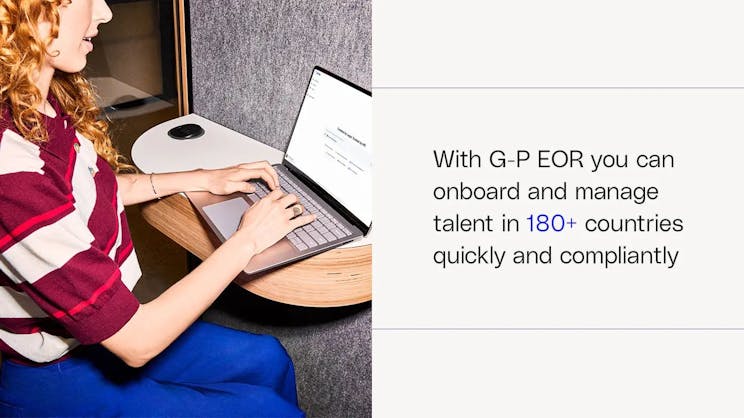 onboard and manage talent in 180+ countries with G-P EOR