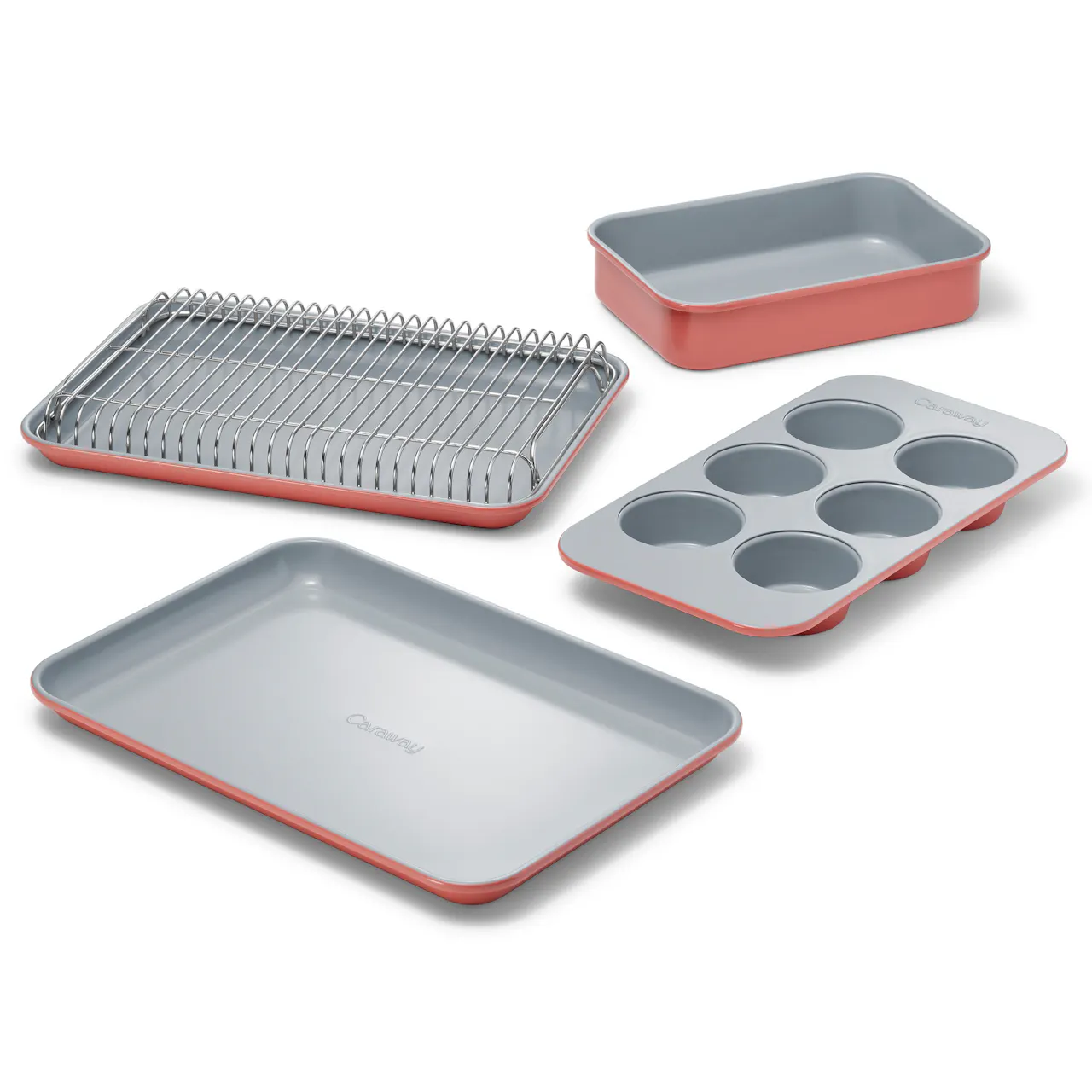 Caraway Home Mini Bakeware Set Perracotta