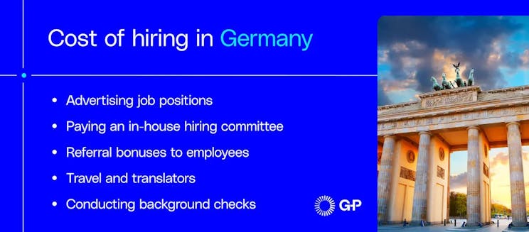 Costs of hiring in Germany