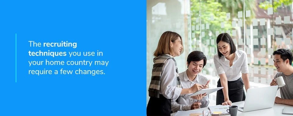 Recruiting and hiring