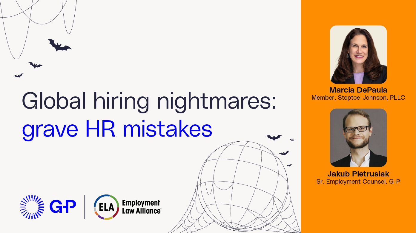Global hiring nightmares grave HR mistakes webinar with G-P