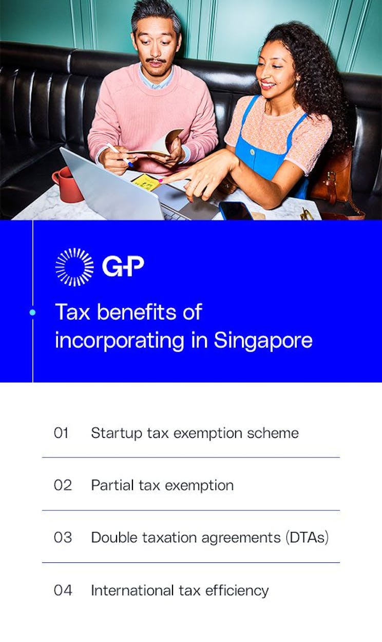 tax benefits of incorporating in Singapore