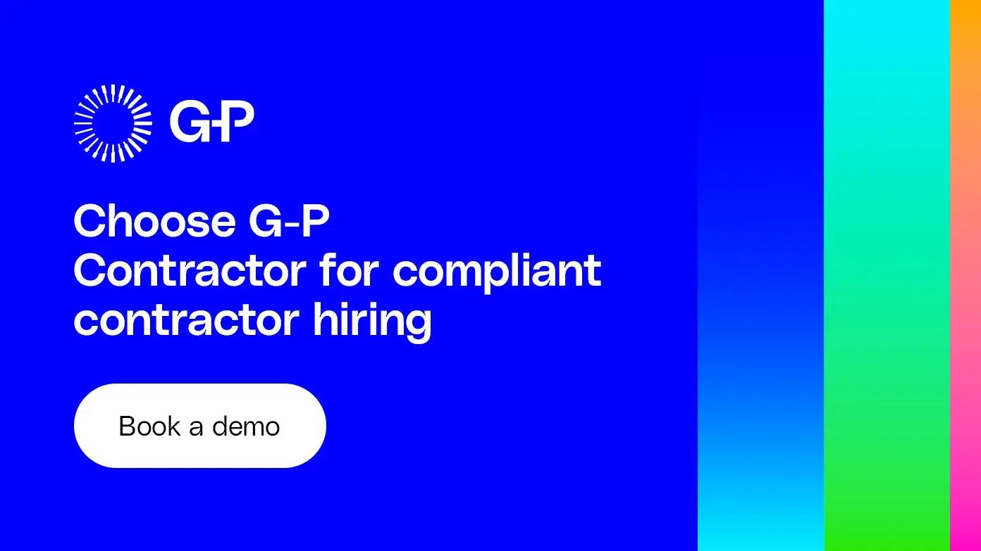 Choose G-P Contractor for compliant contractor hiring. Book a demo.