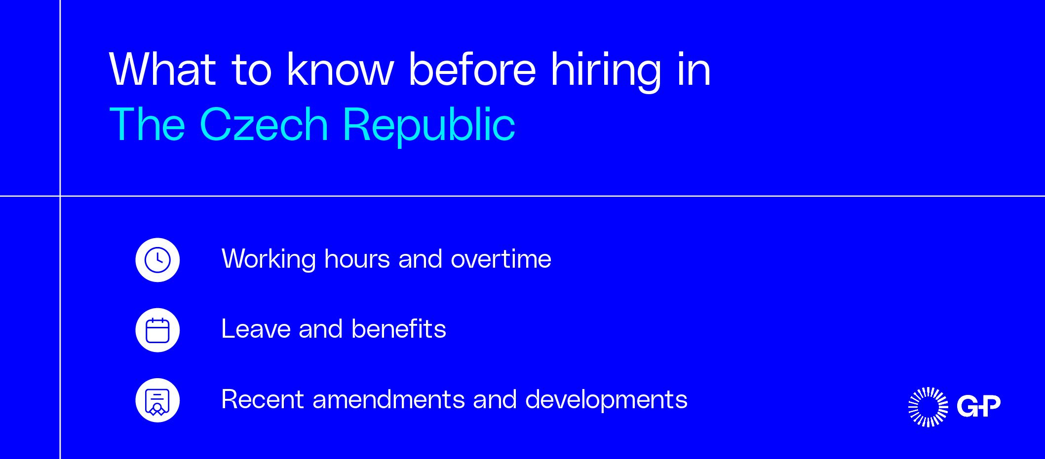 What to know before hiring in Czech Republic