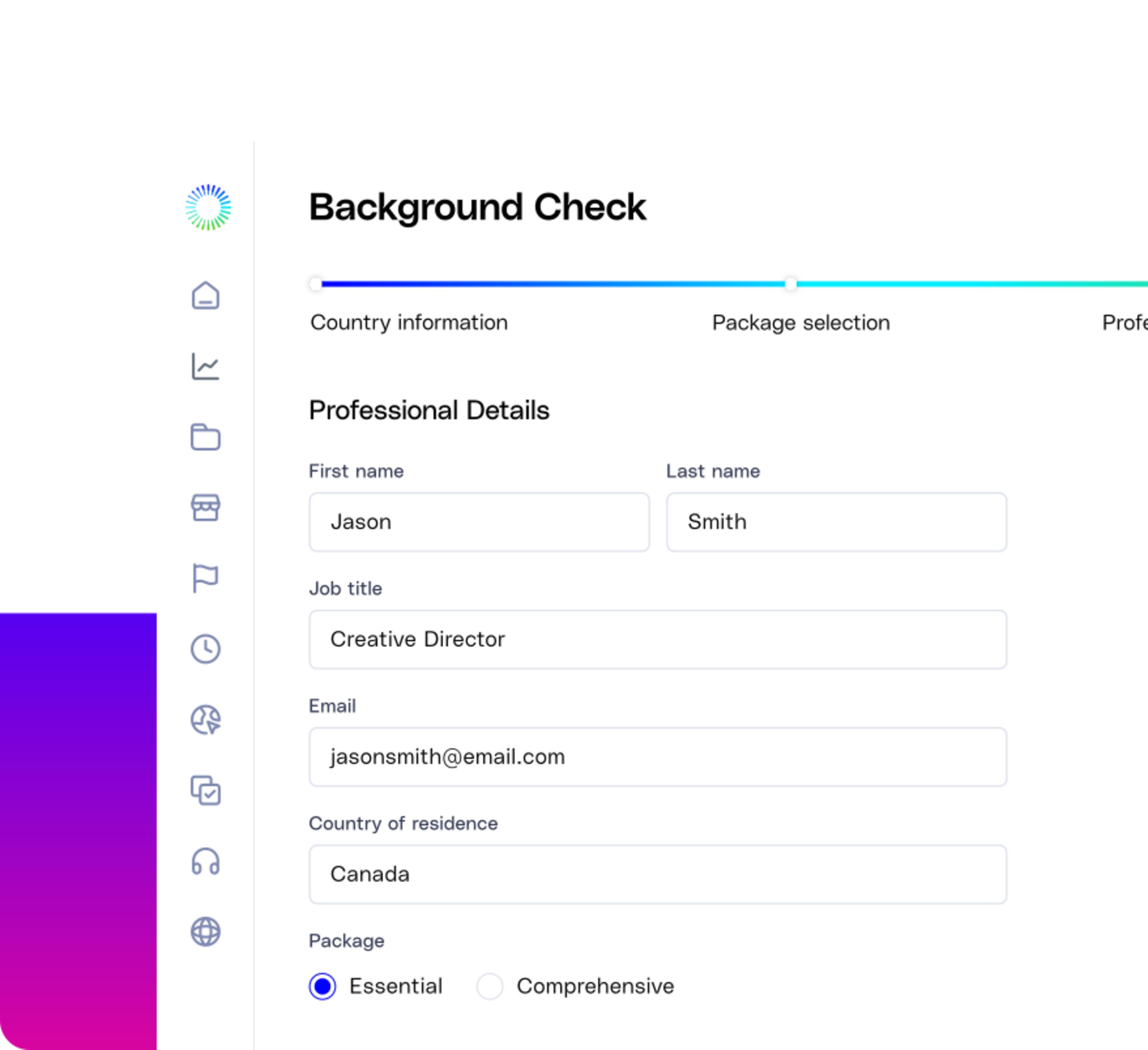Automatic Background Check Compliance