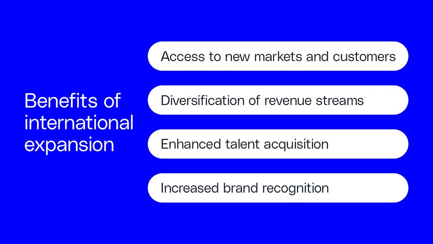 國際擴張的好處