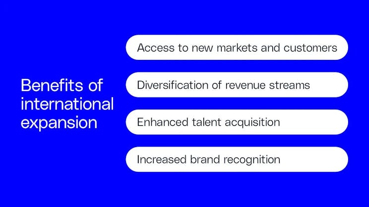 benefits of international expansion