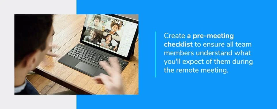 Prepare for the meeting