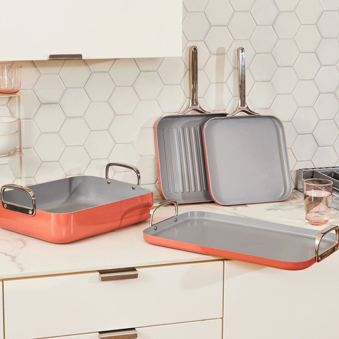Caraway Ceramic Nonstick 12 Piece Cookware Set