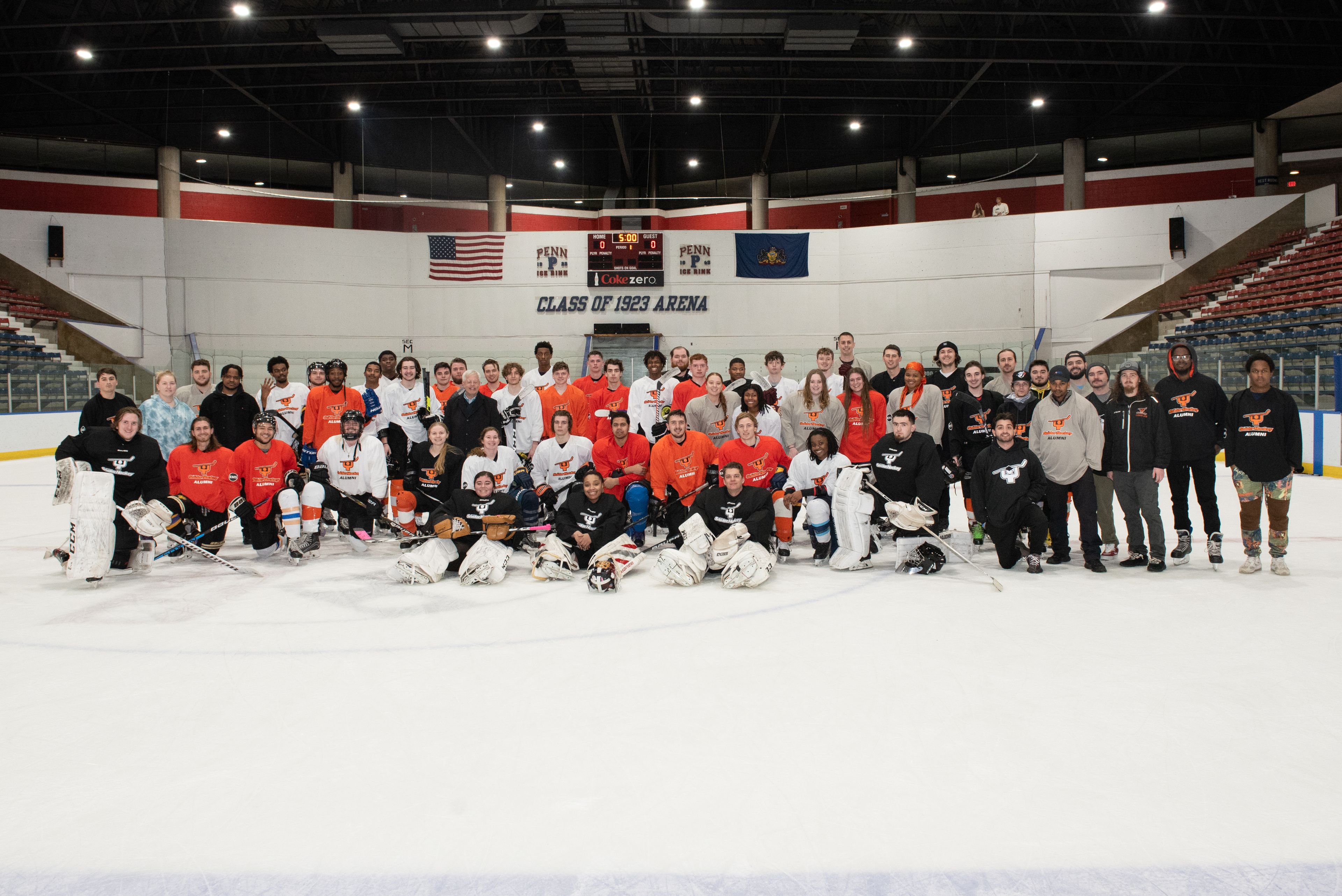 12/27 2022 Alumni Game / Ed Snider Youth Hockey & Education / Air
