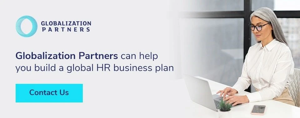 Globalization Partners can help you build a global HR business plan