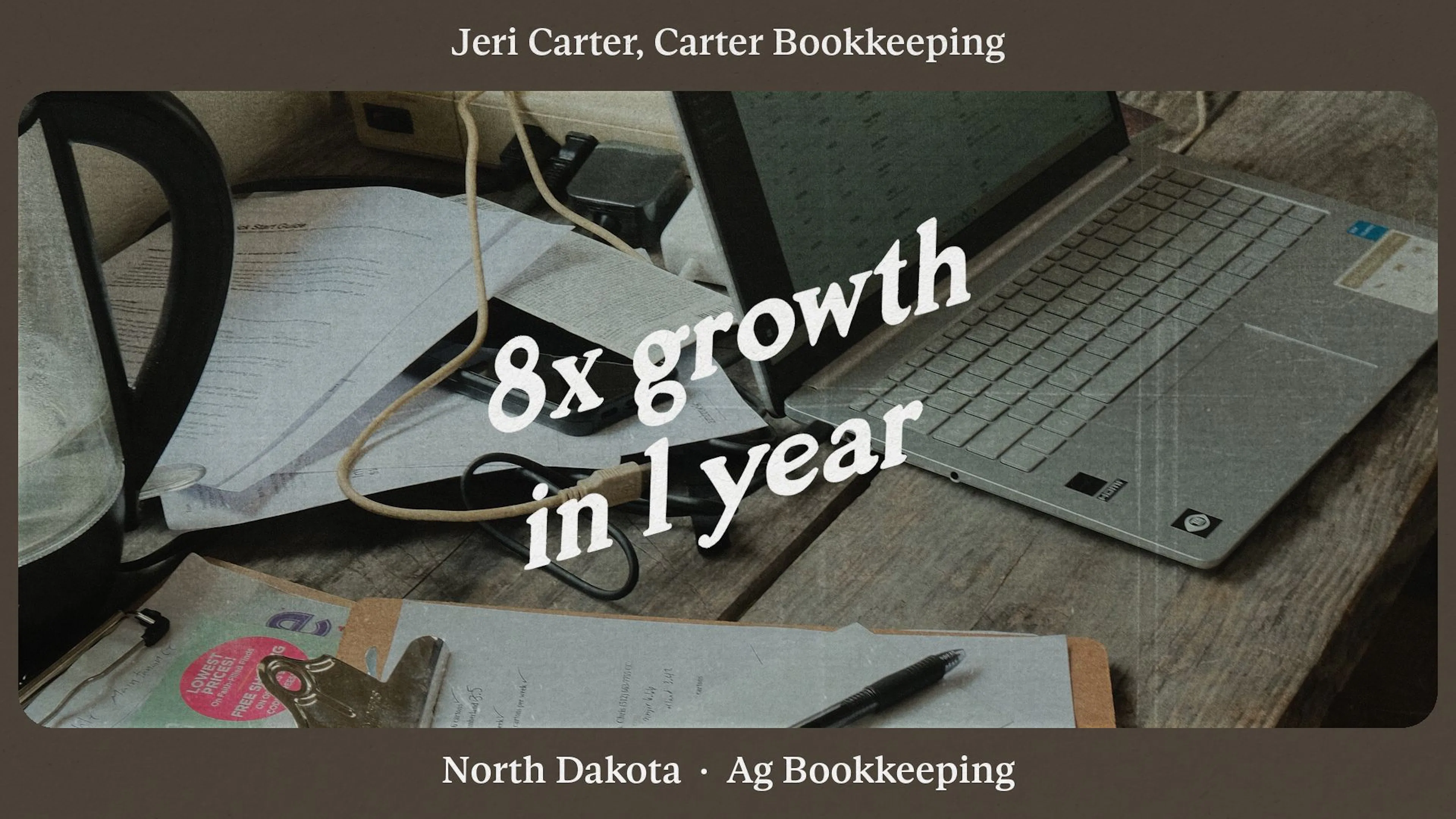 8x growth in 1 year: Inside Jeri Carter’s bookkeeping practice
