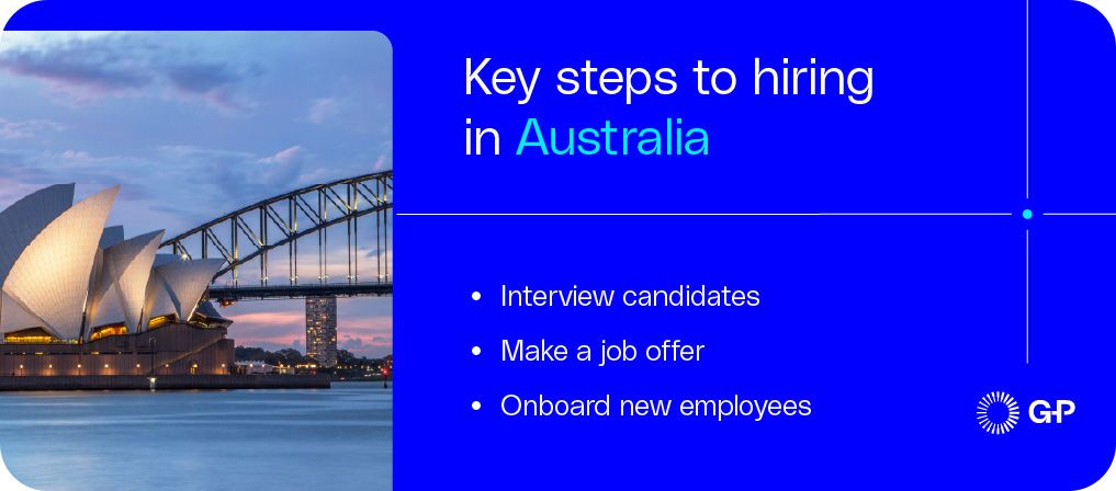 Steps to hiring in Australia