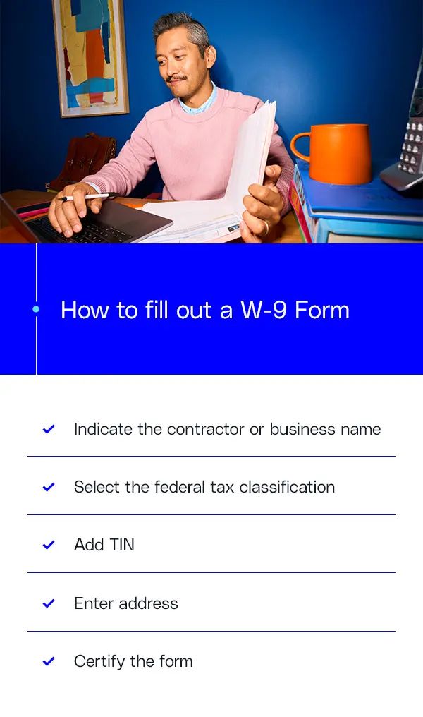 How to fill out a W-9 Form